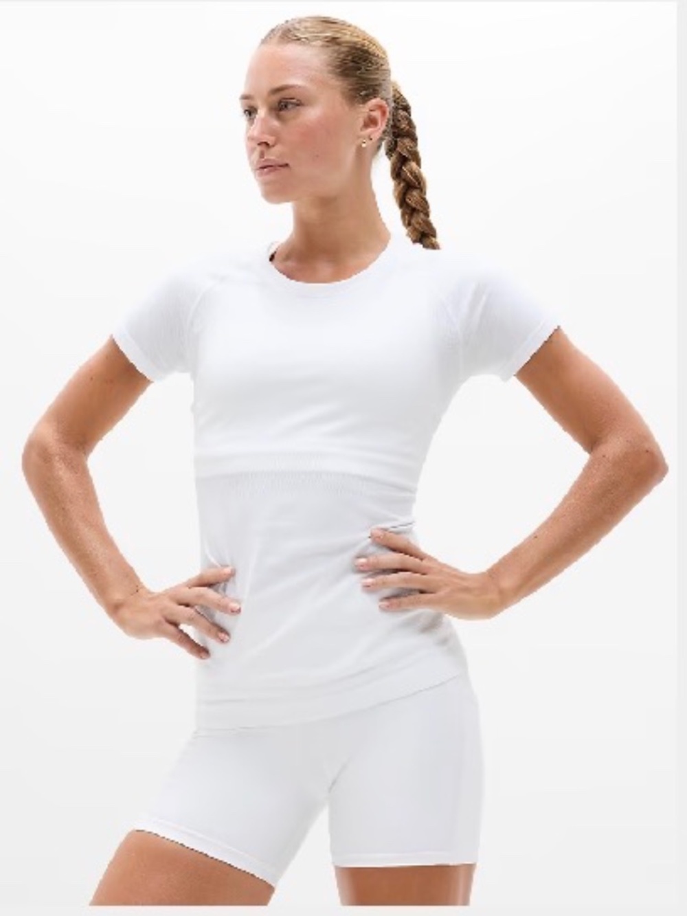 Athleta Momentum Seamless Tee XS